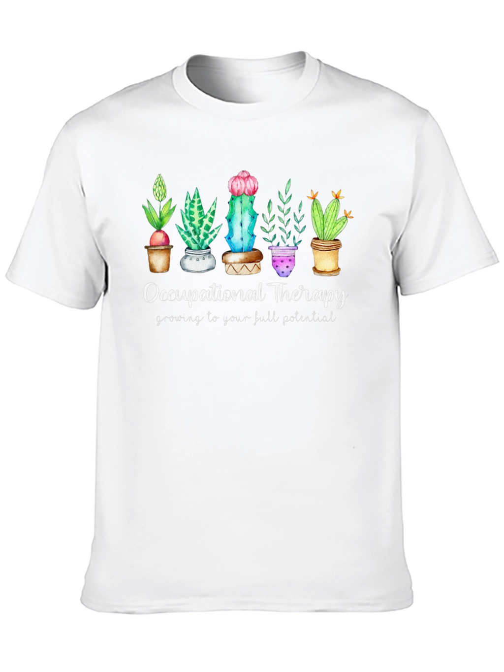 Occupational Therapy Cactus T-Shirt