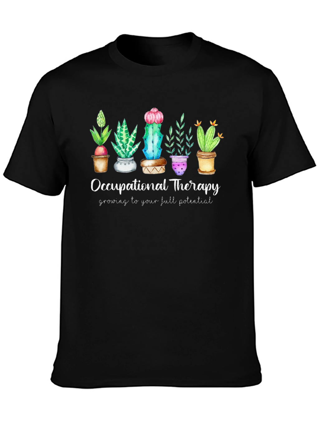 Occupational Therapy Cactus T-Shirt