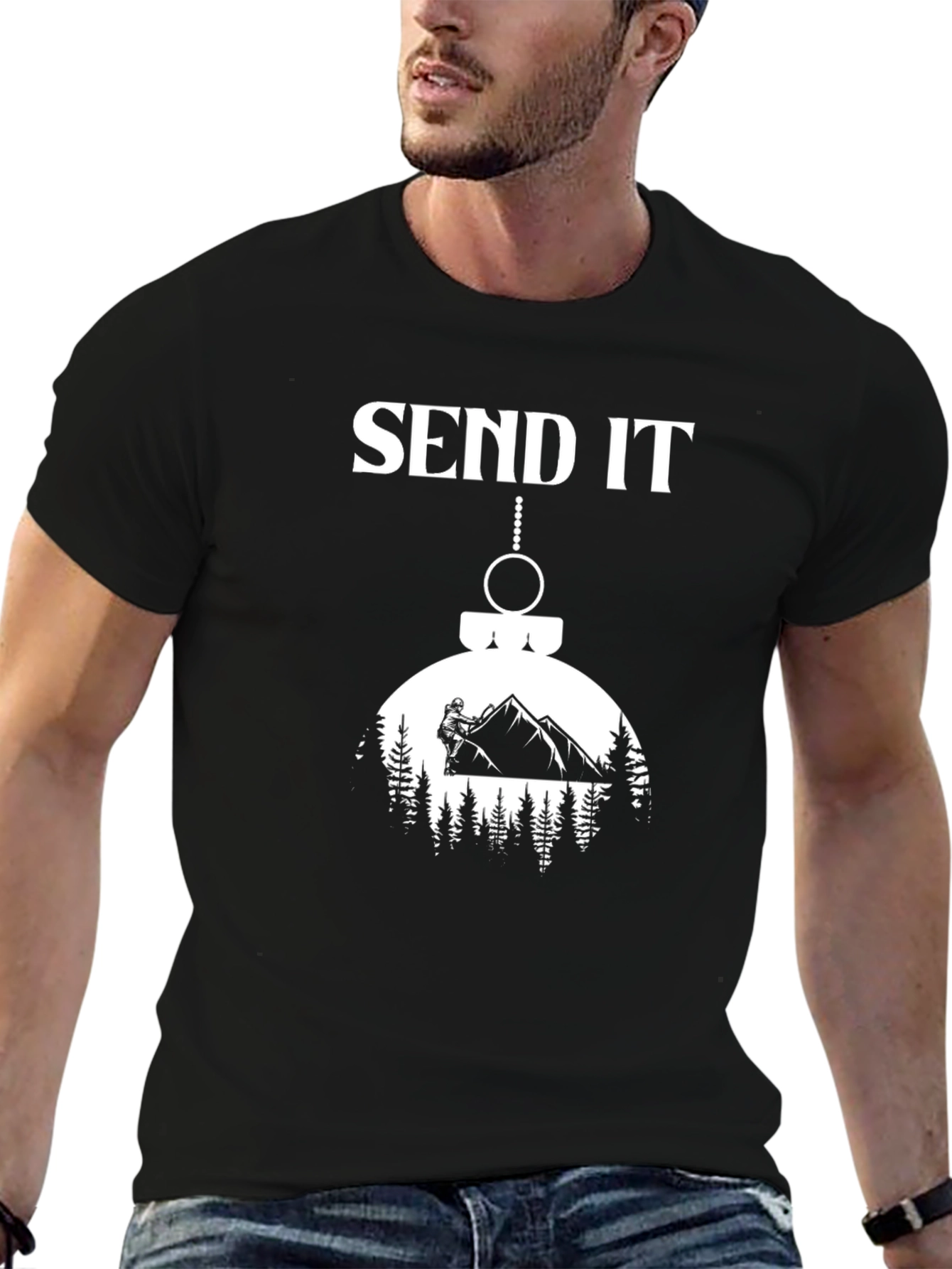 Send It Mountain Biker T-Shirt