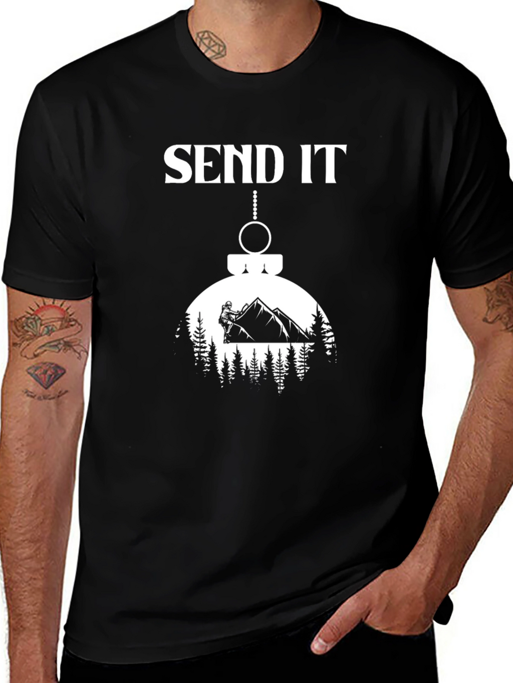 Send It Mountain Biker T-Shirt