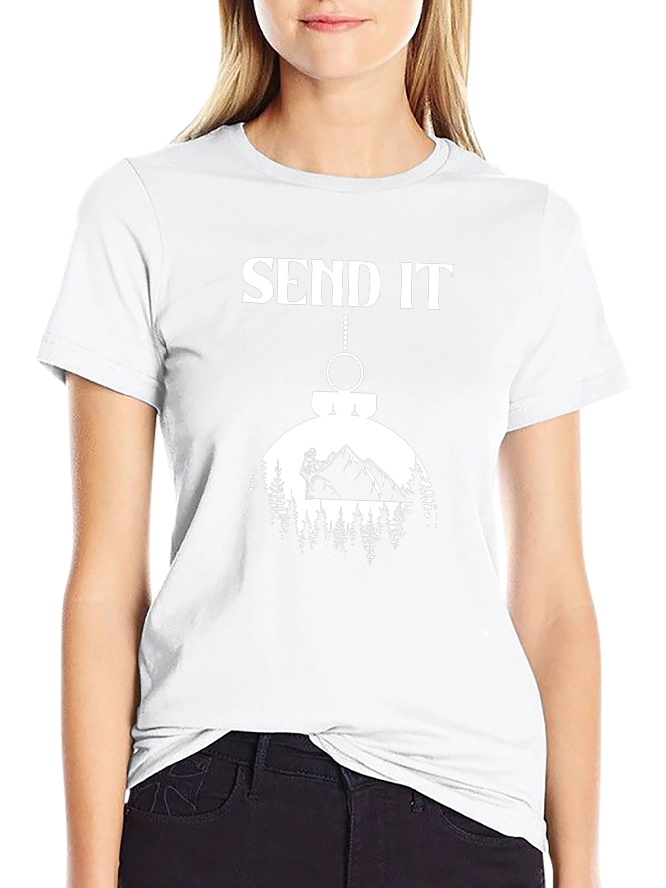 Send It Mountain Biker T-Shirt