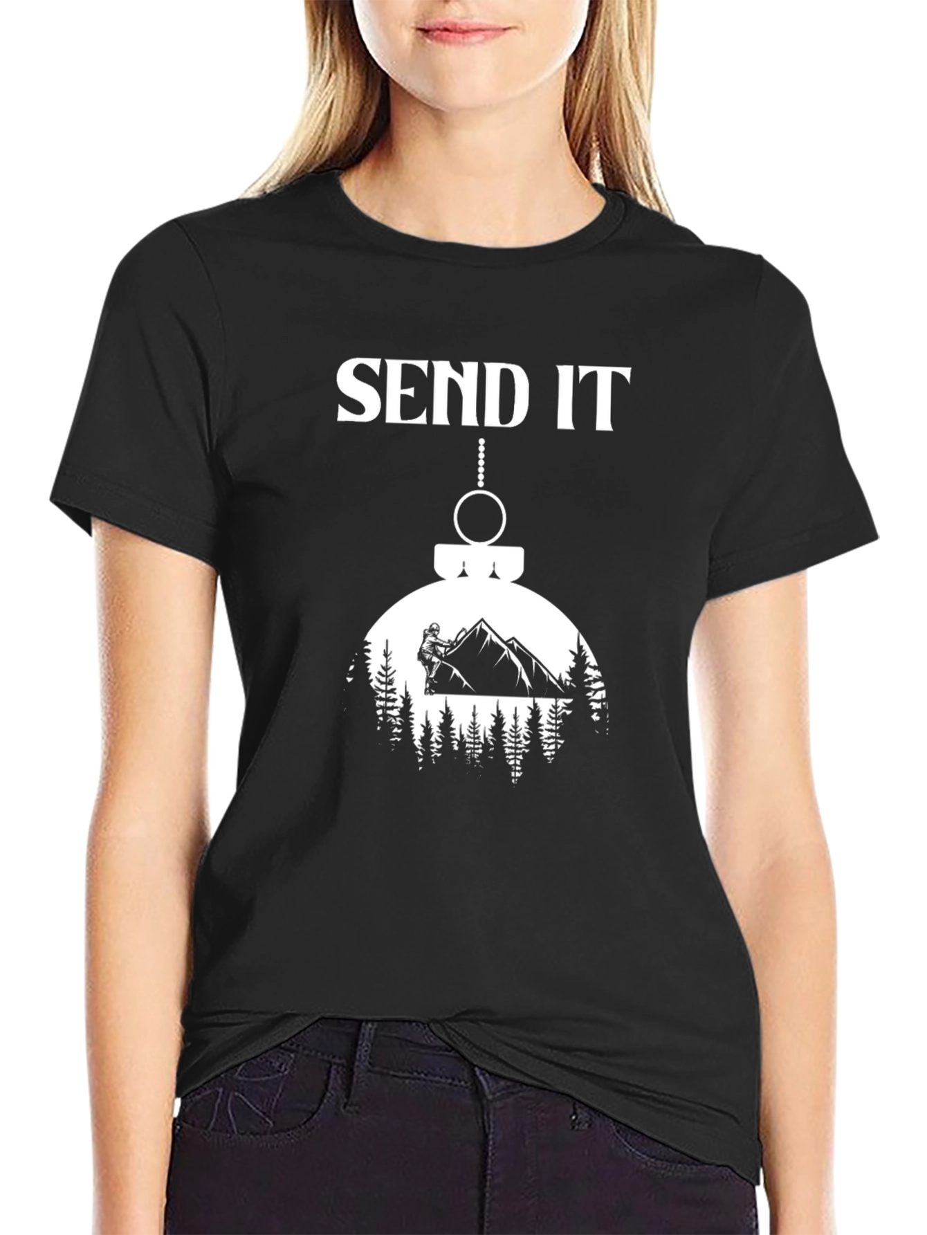 Send It Mountain Biker T-Shirt