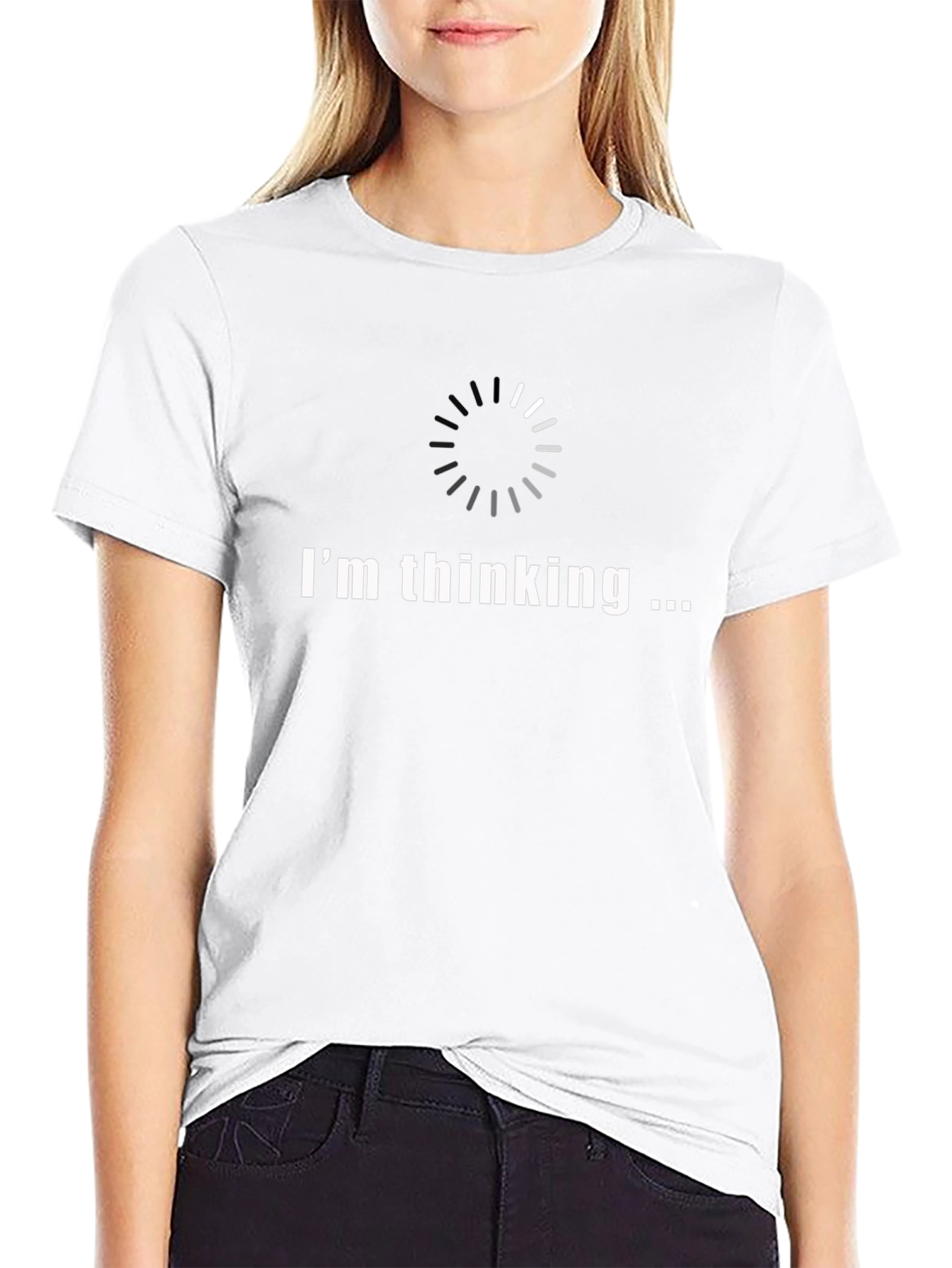 Im Thinking T-Shirt - Funny Computer Geek Tee