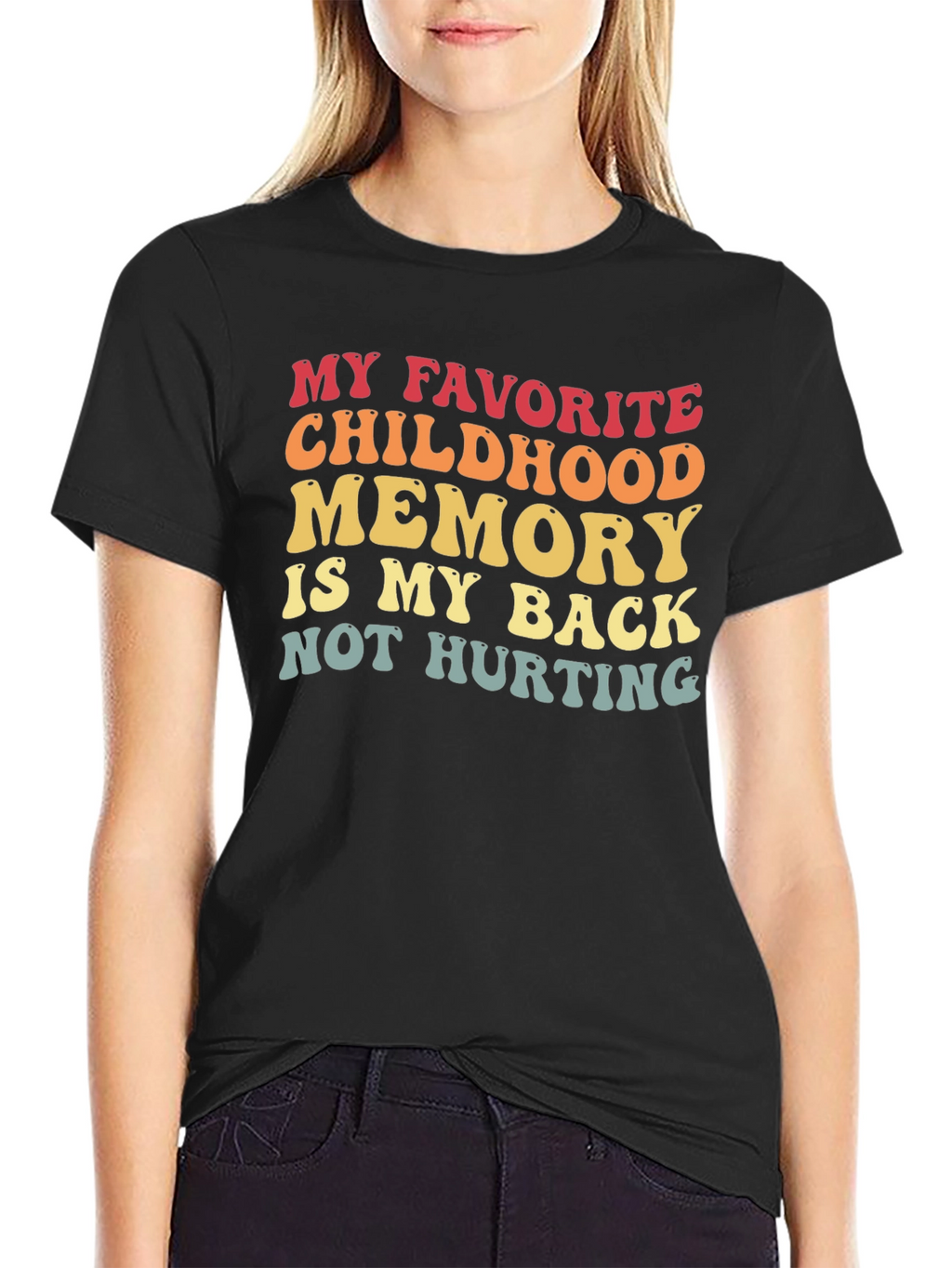 Funny Back Pain T-Shirt