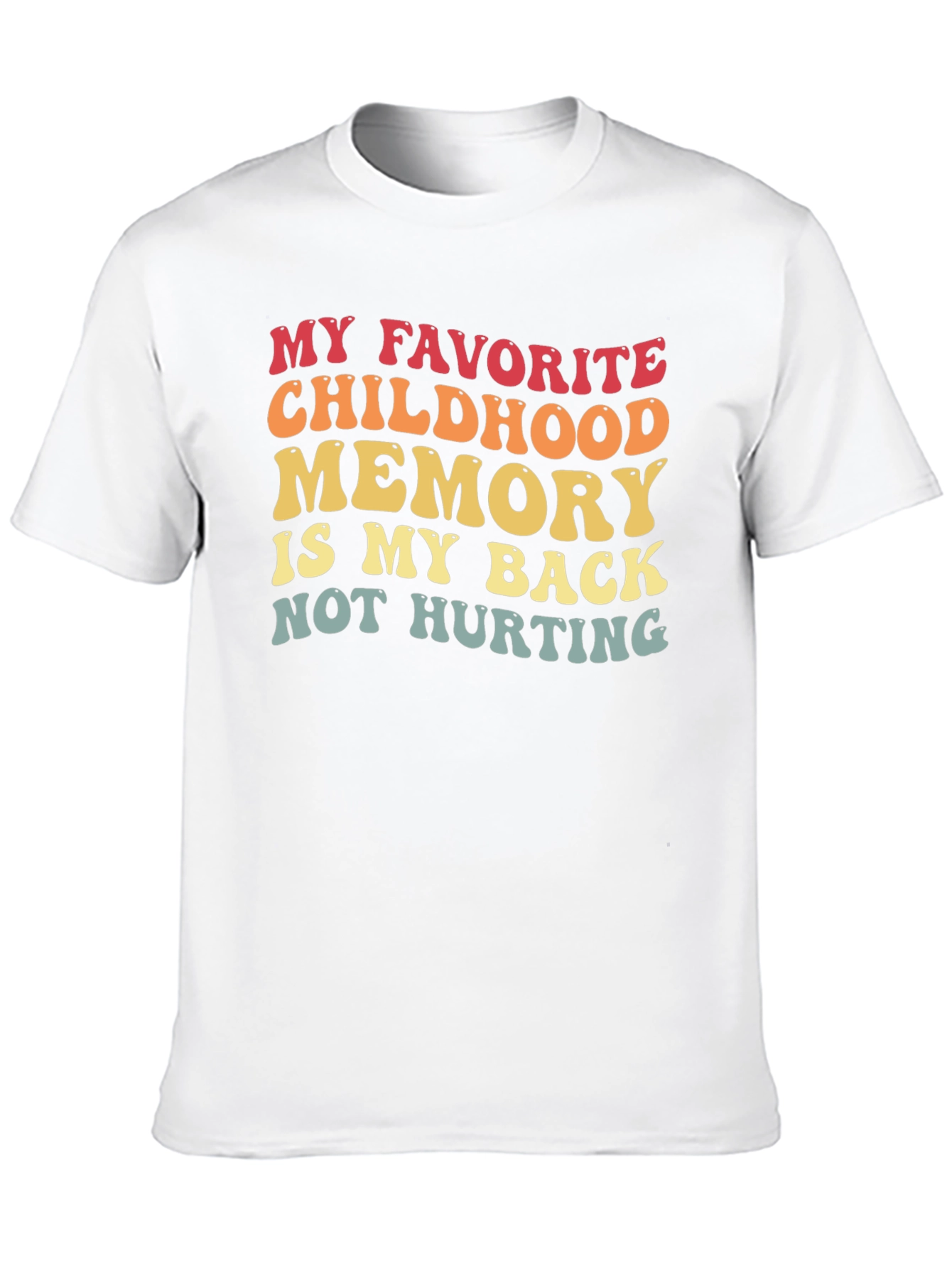 Funny Back Pain T-Shirt