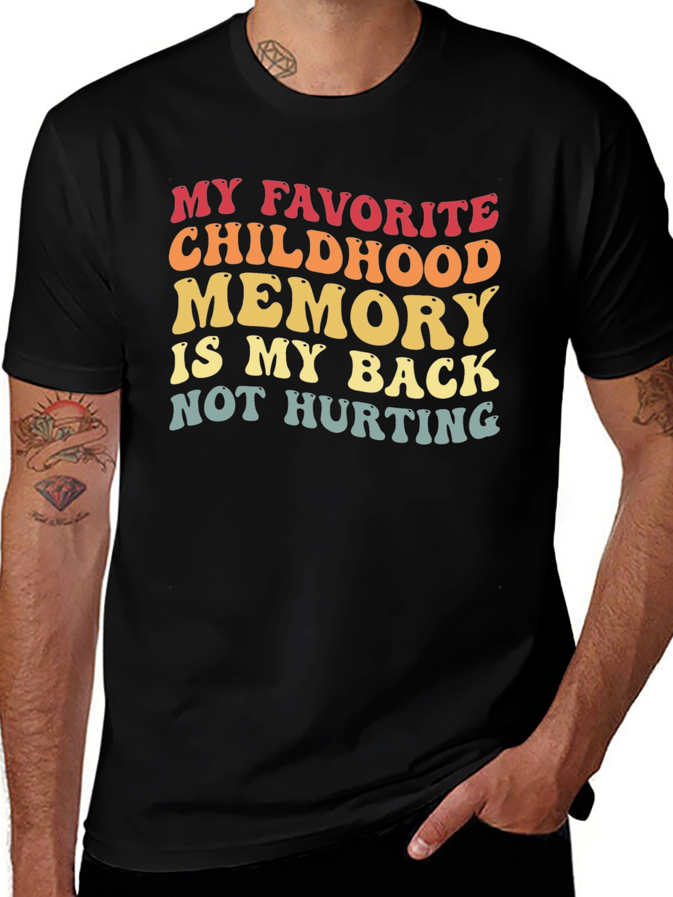Funny Back Pain T-Shirt