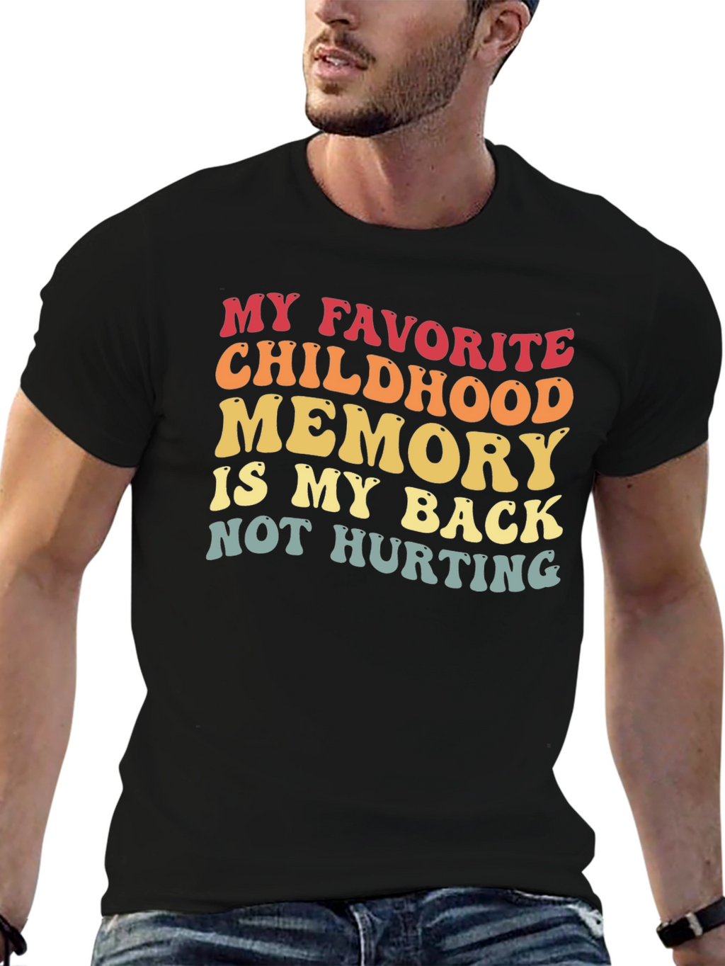 Funny Back Pain T-Shirt