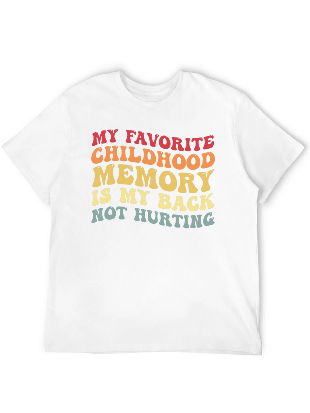 Funny Back Pain T-Shirt