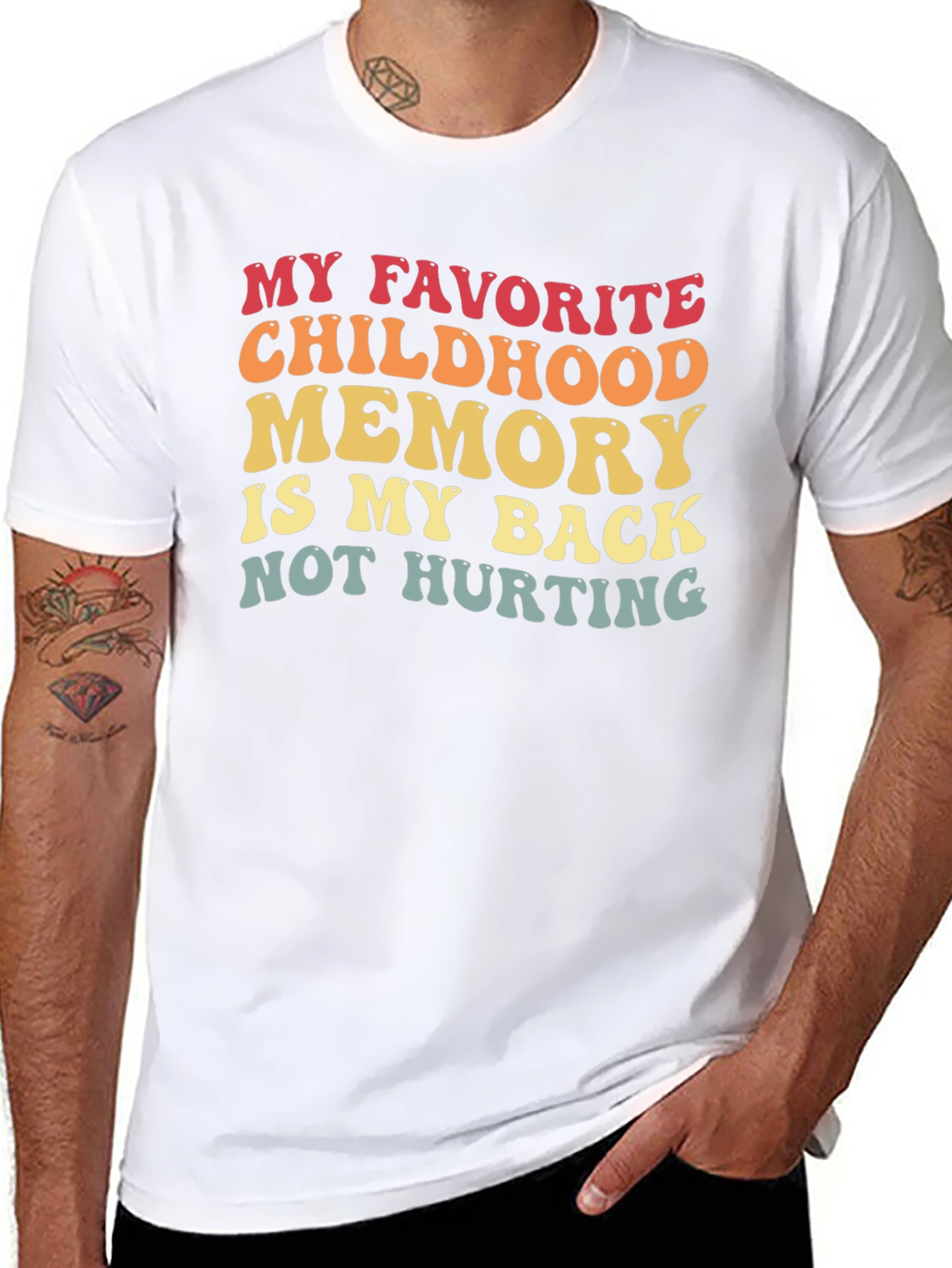 Funny Back Pain T-Shirt