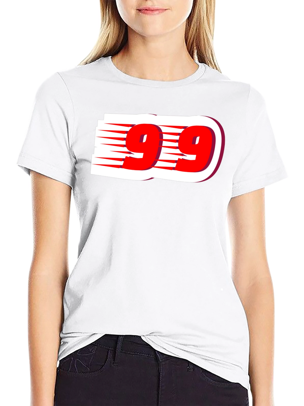 Black 99 Graphic Tee - Stylish & Bold