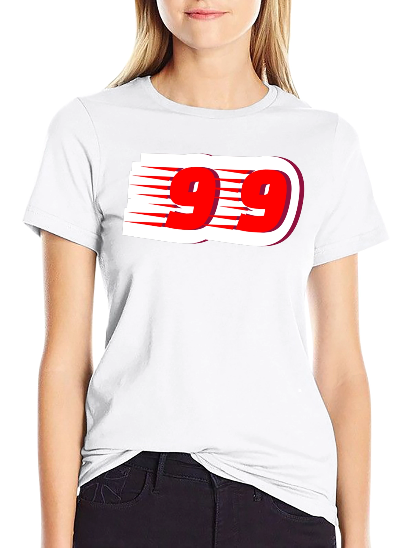Black 99 Graphic Tee - Stylish & Bold