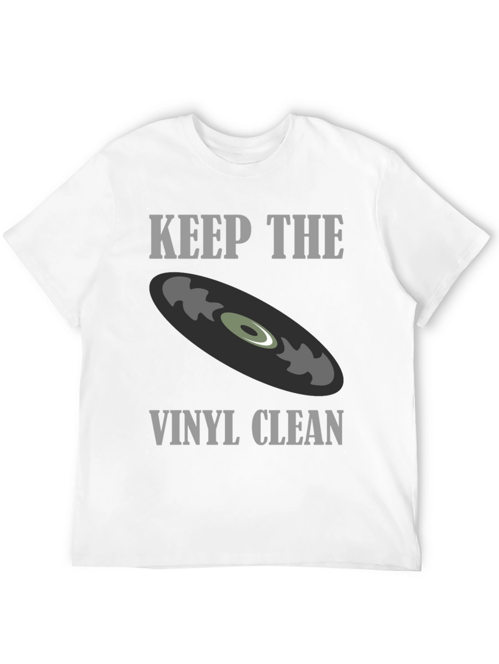 Keep The Vinyl Clean Graphic Tee