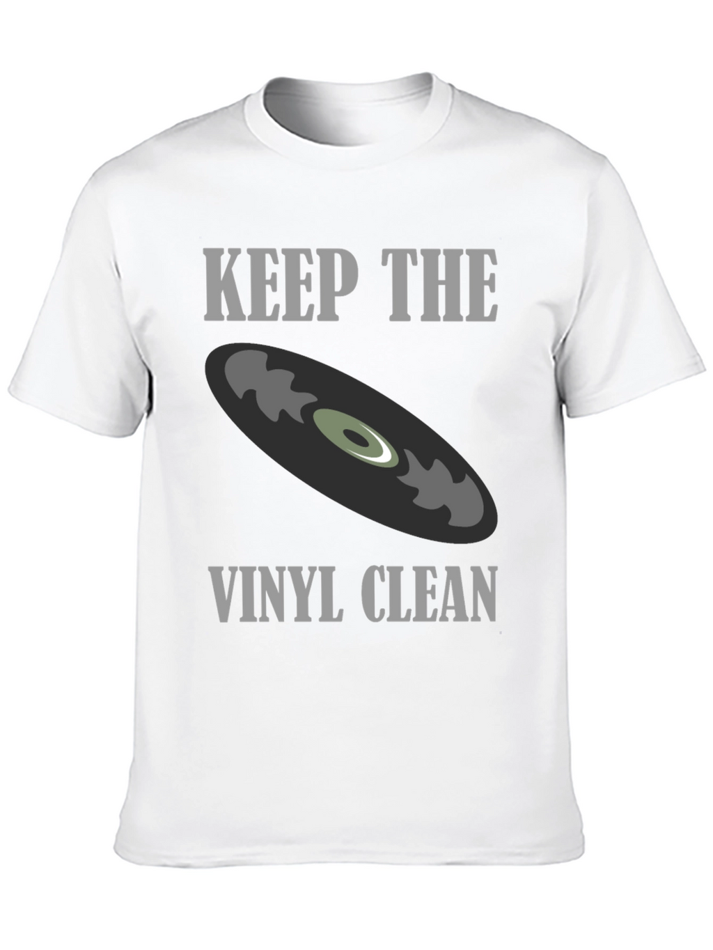 Keep The Vinyl Clean Graphic Tee