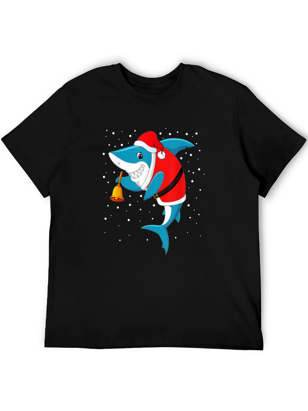 Festive Shark Christmas T-Shirt