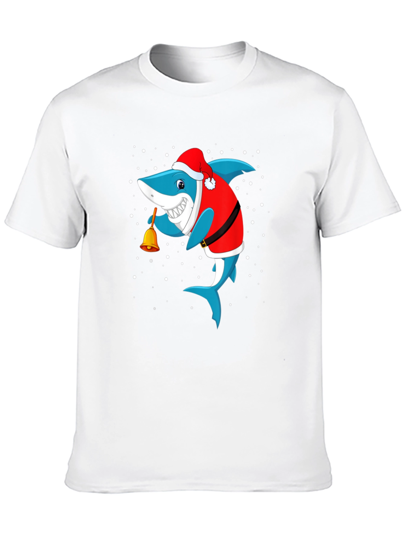 Festive Shark Christmas T-Shirt