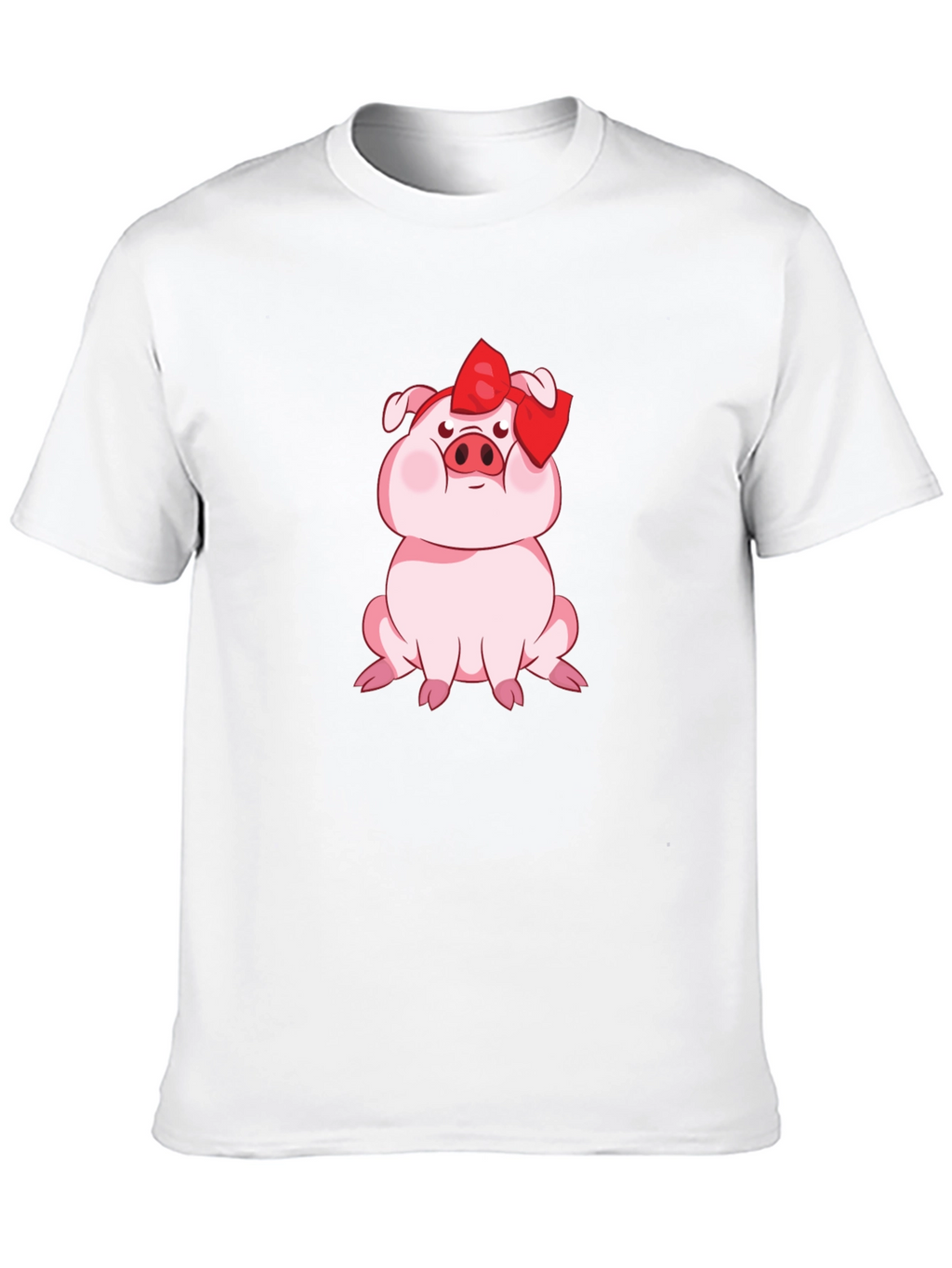 Cute Cartoon Pig T-Shirt