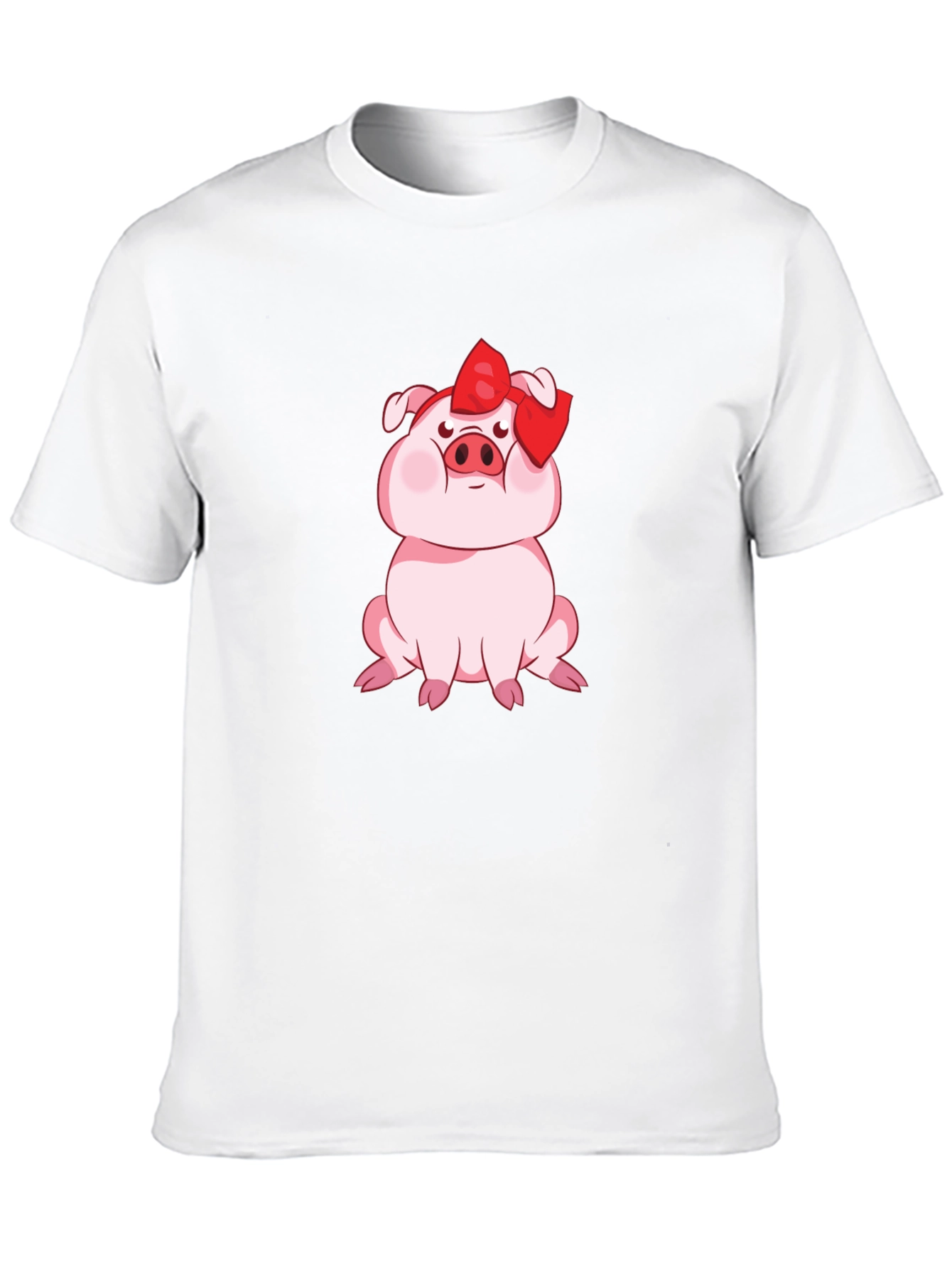 Cute Cartoon Pig T-Shirt