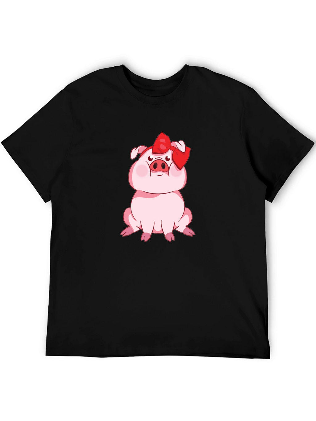Cute Cartoon Pig T-Shirt