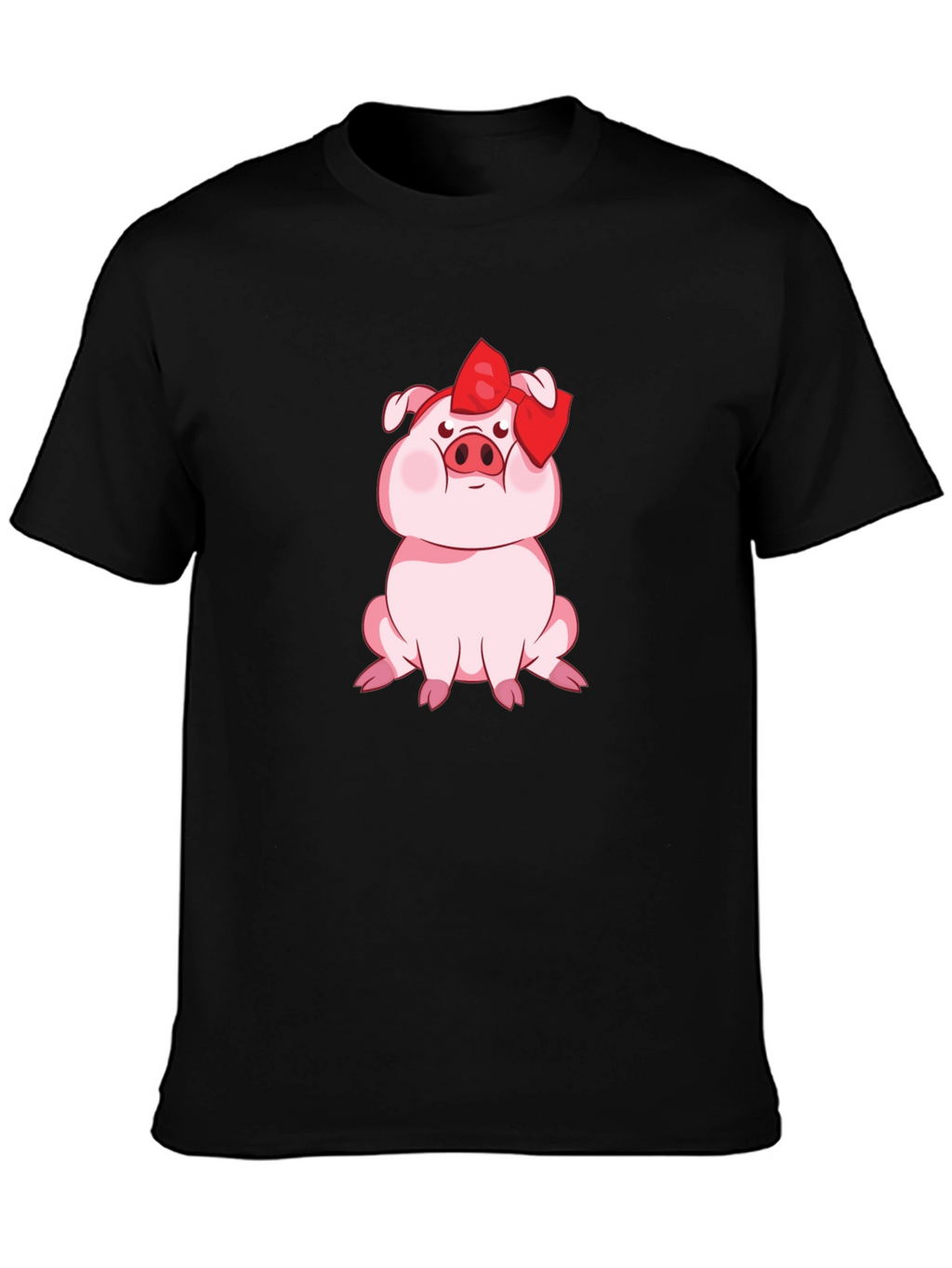 Cute Cartoon Pig T-Shirt