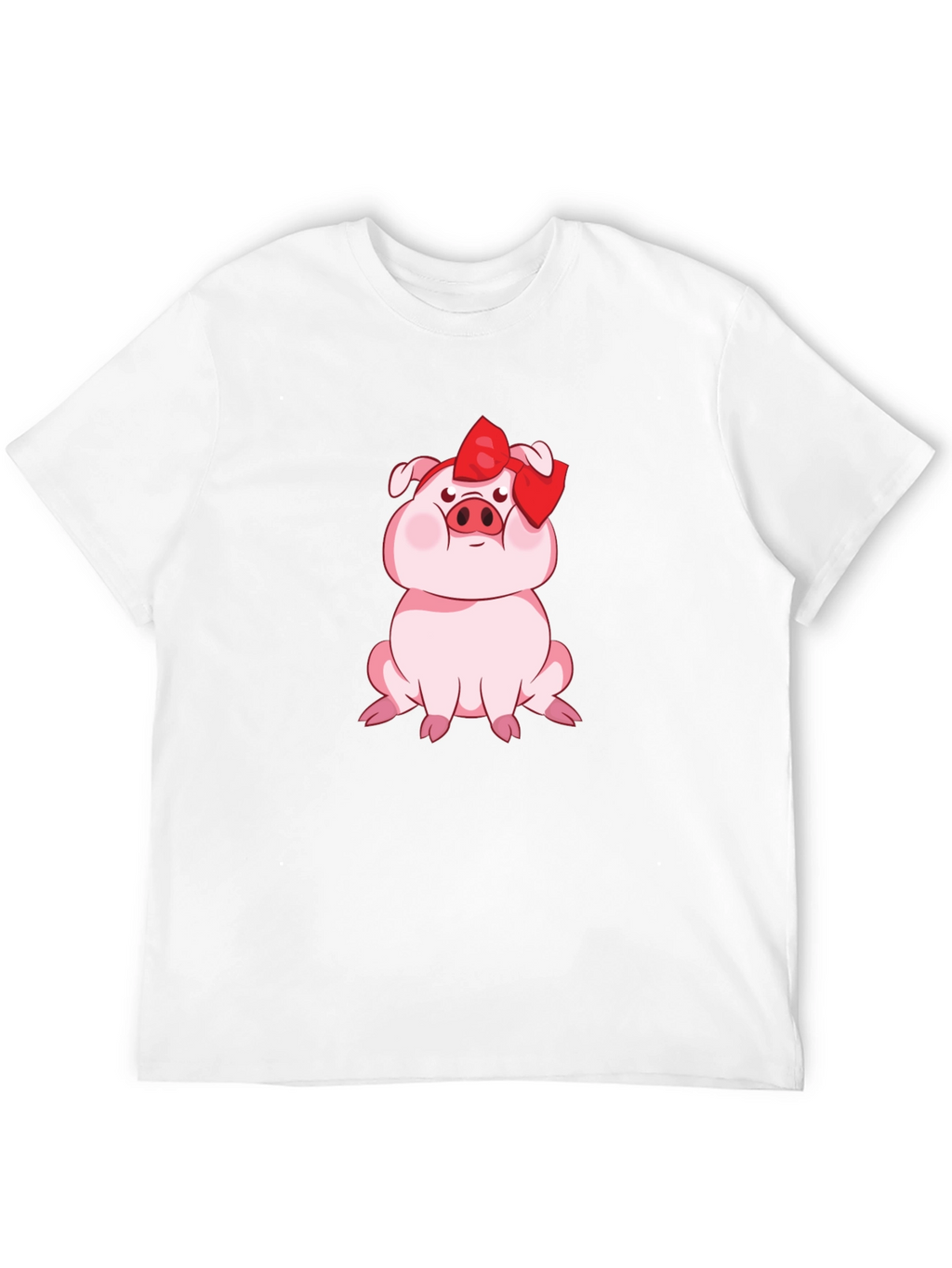 Cute Cartoon Pig T-Shirt