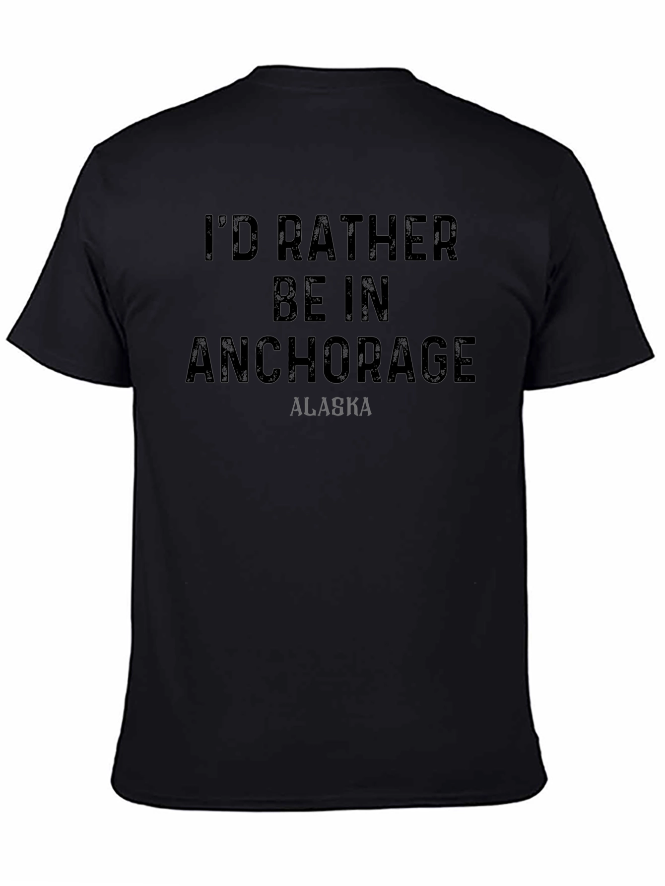 Anchorage Alaska Graphic Tee - Comfortable Mens T-Shirt