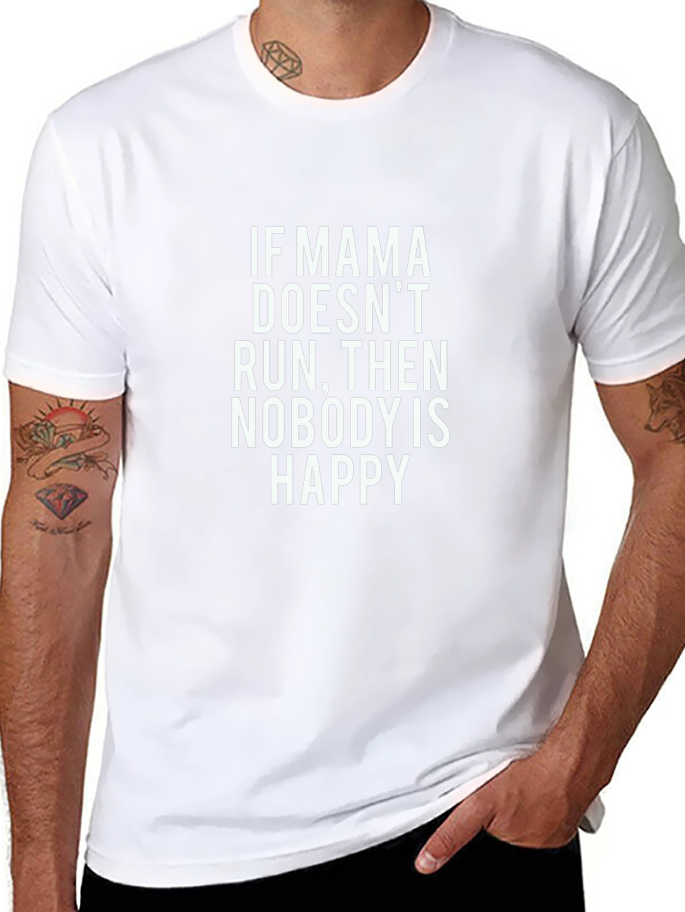 Mama Run T-Shirt - Funny Mom Tee