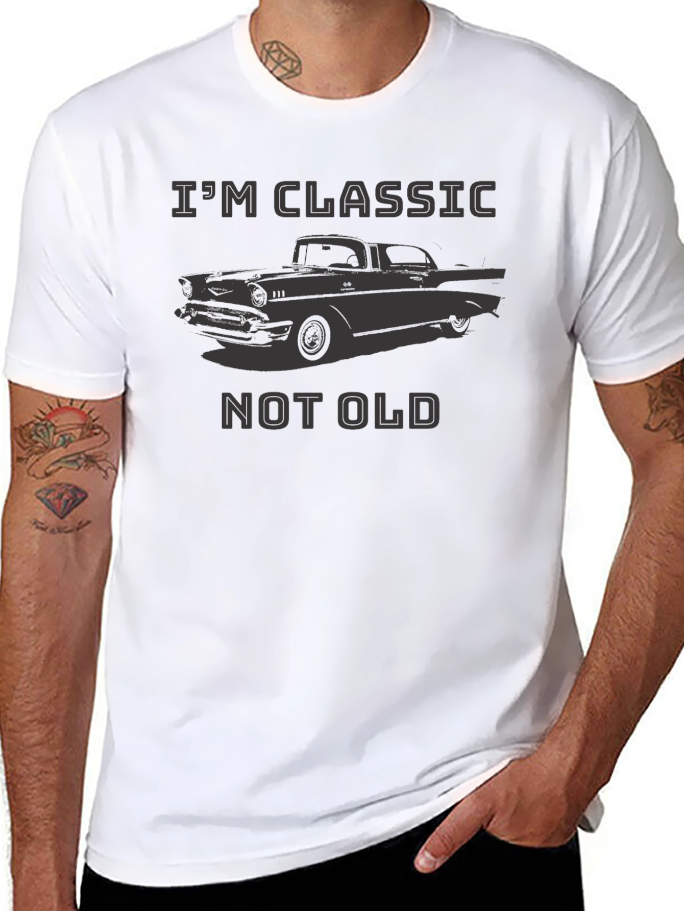 Classic Car T-Shirt - Im Classic Not Old