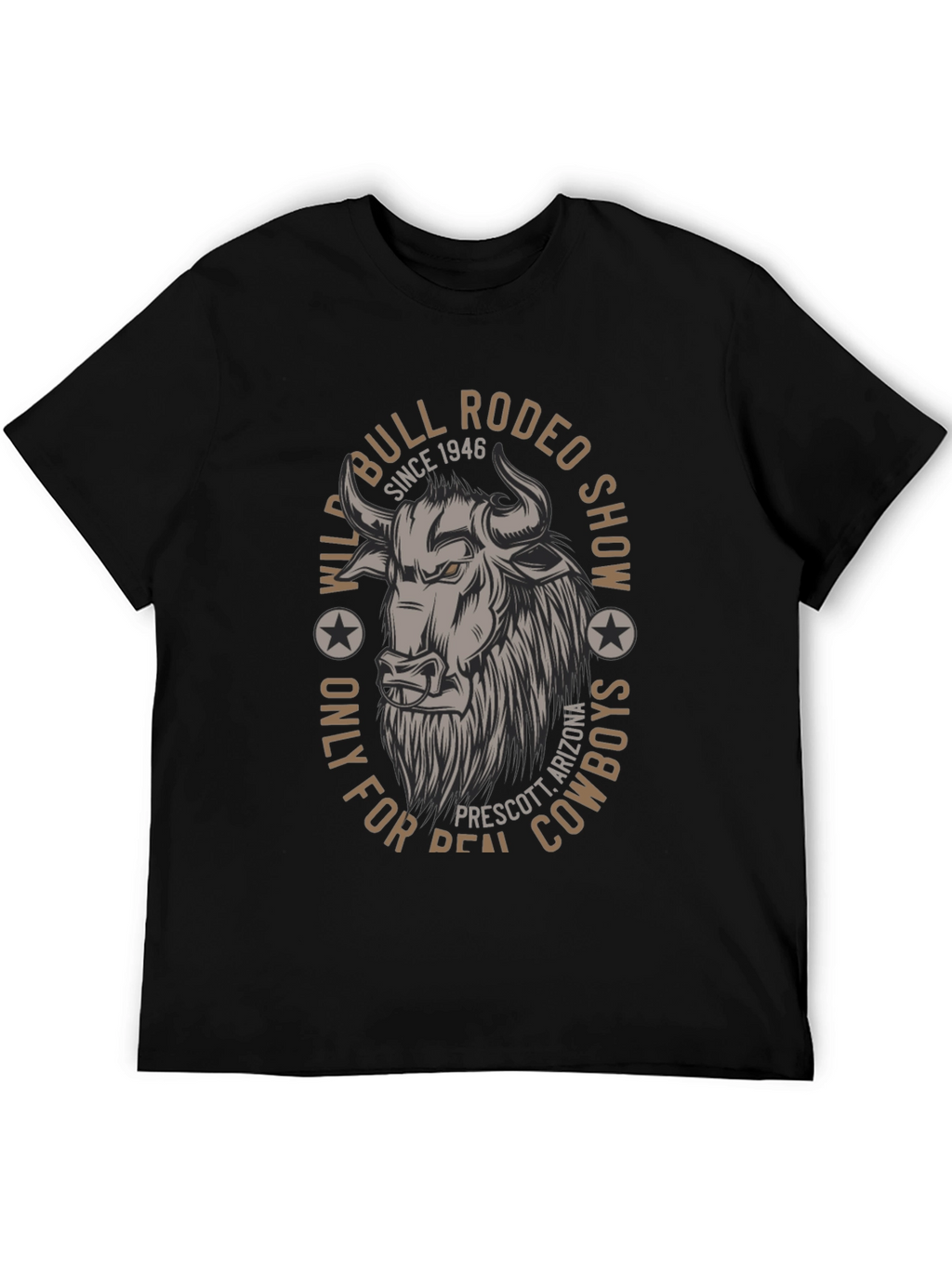 Wild Bull Rodeo Show T-Shirt