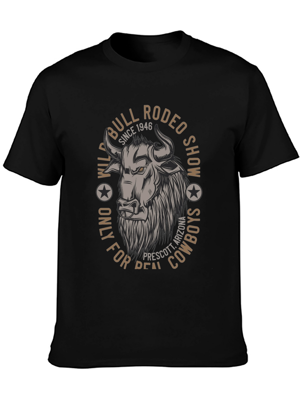 Wild Bull Rodeo Show T-Shirt