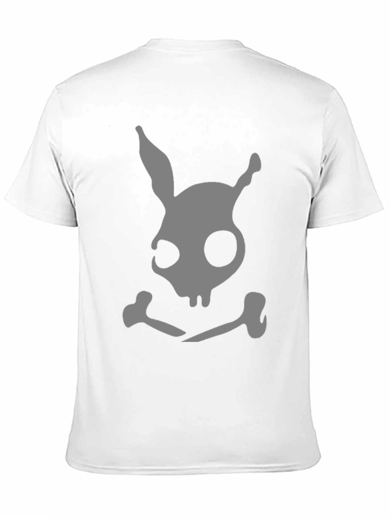 Dark Bunny Skull & Crossbones Black T-Shirt