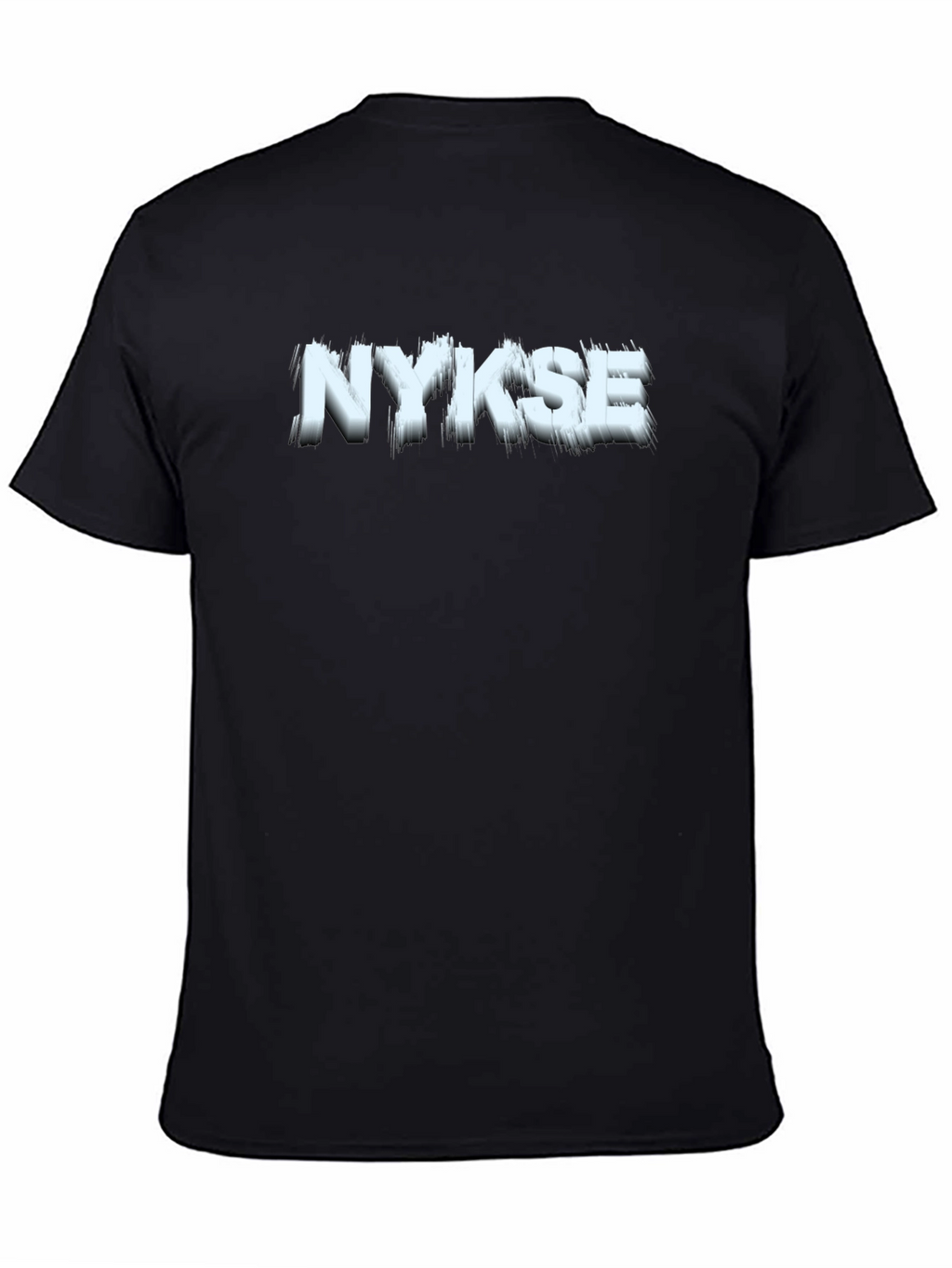 NYKSE Graphic T-Shirt - Black Cotton Tee