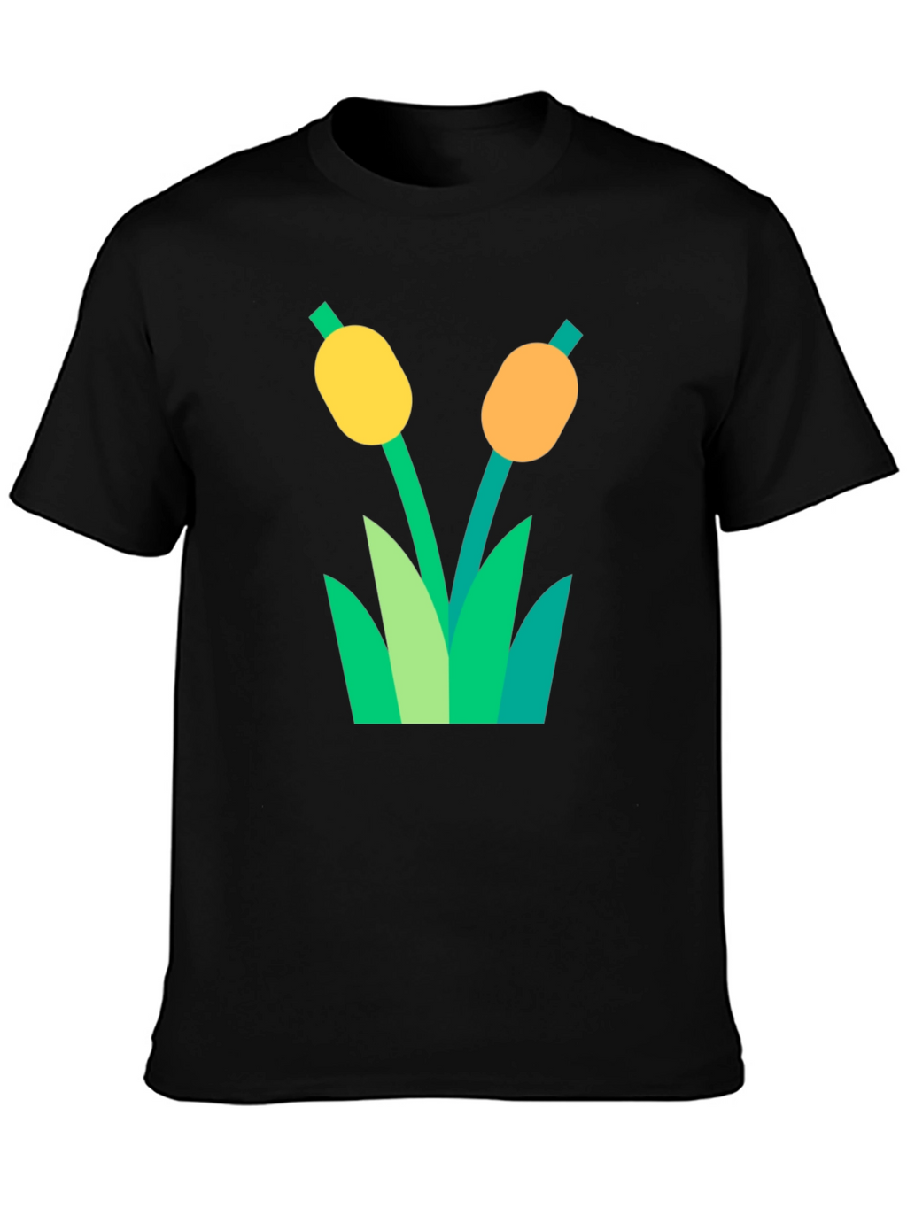 Cattail Graphic T-Shirt - Nature Inspired Tee