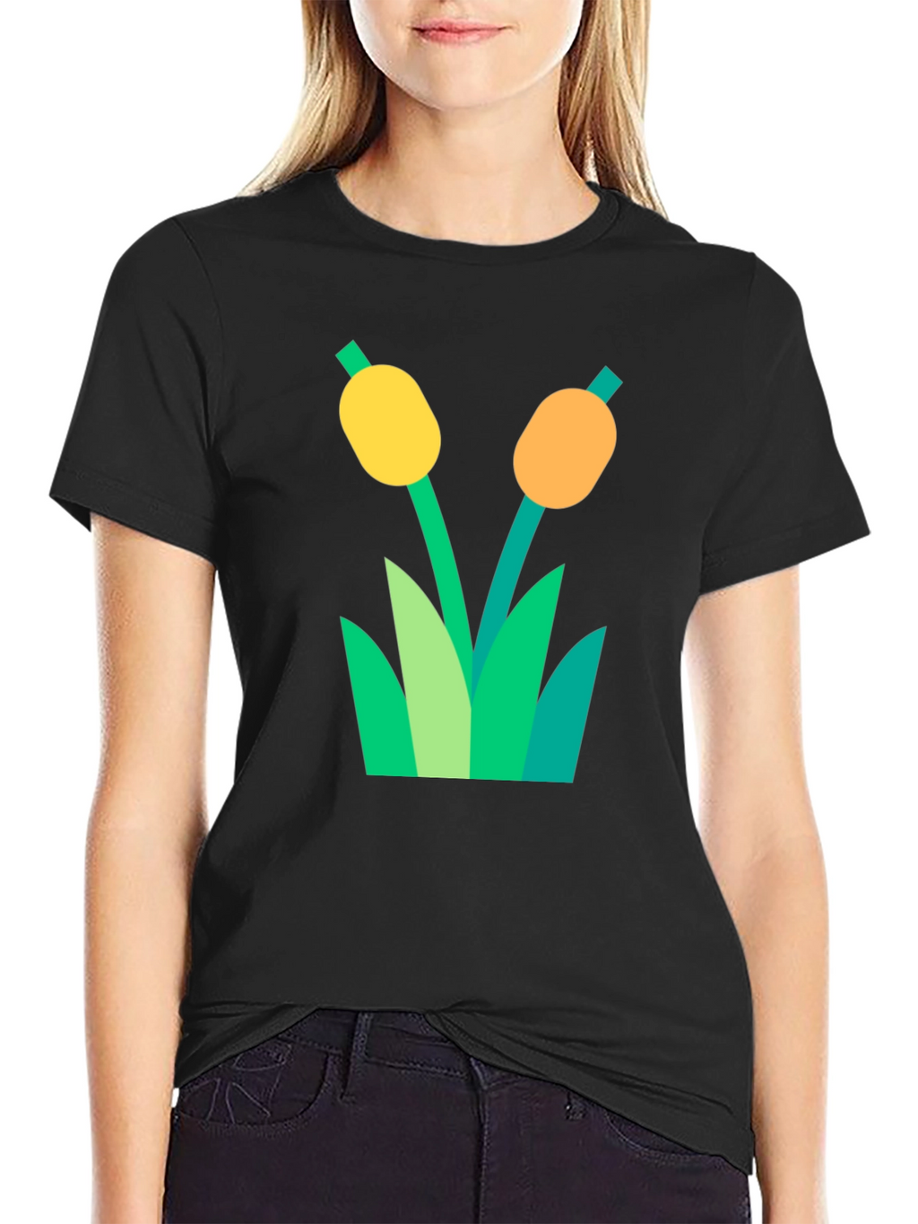 Cattail Graphic T-Shirt - Nature Inspired Tee