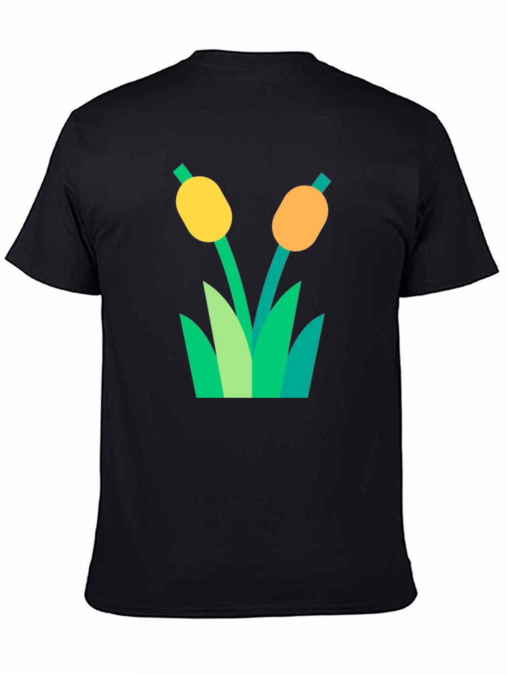 Cattail Graphic T-Shirt - Nature Inspired Tee