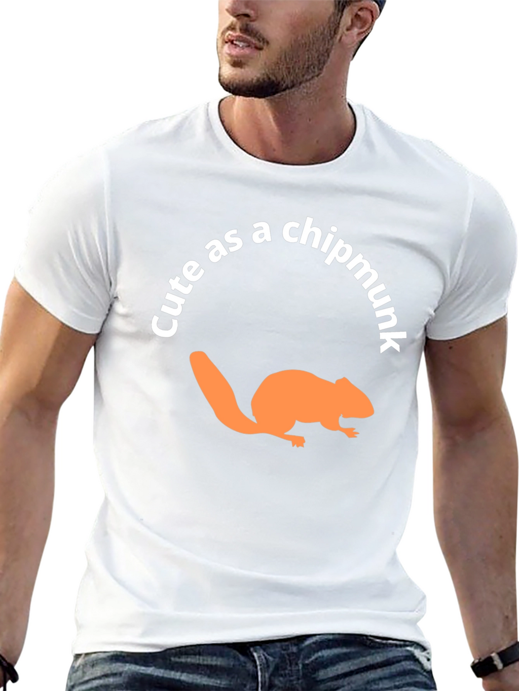 Cute as a Chipmunk Graphic Tee