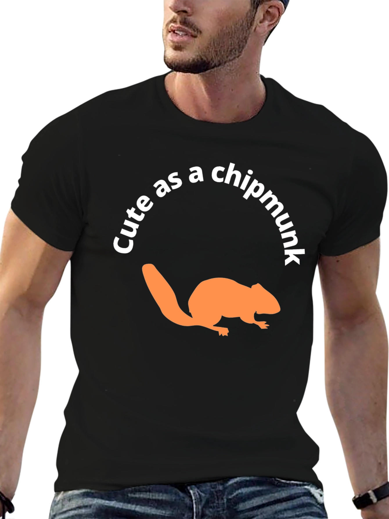 Cute as a Chipmunk Graphic Tee