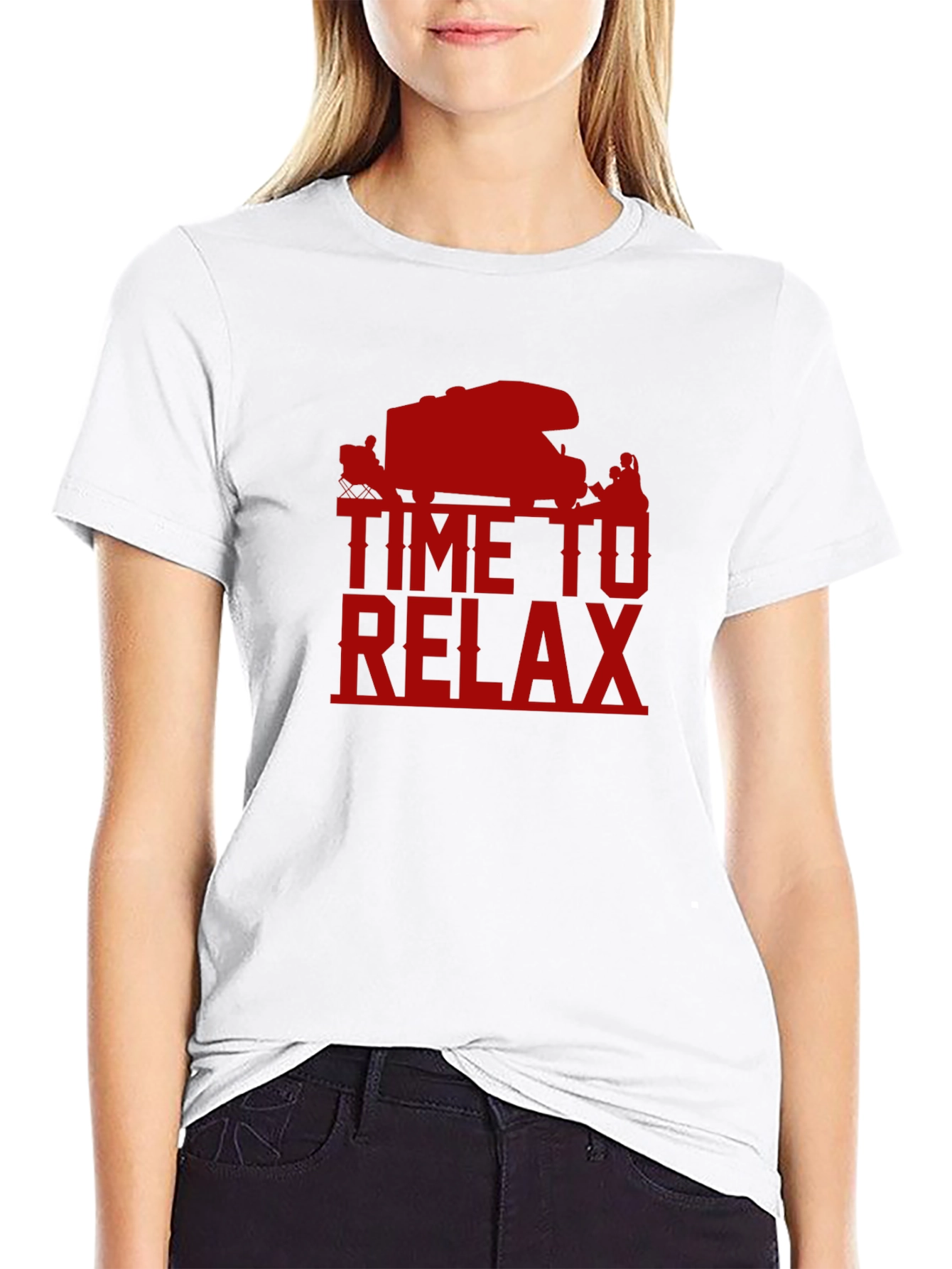 Time to Relax RV Camping Graphic Tee