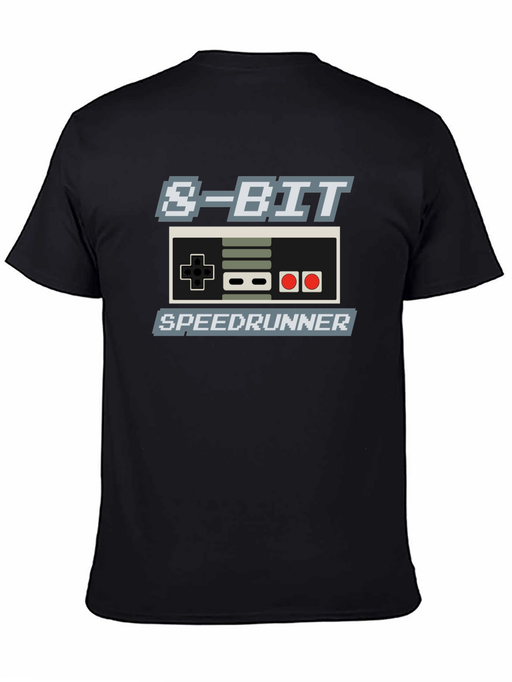 8-Bit Speedrunner T-Shirt - Retro Gaming Style