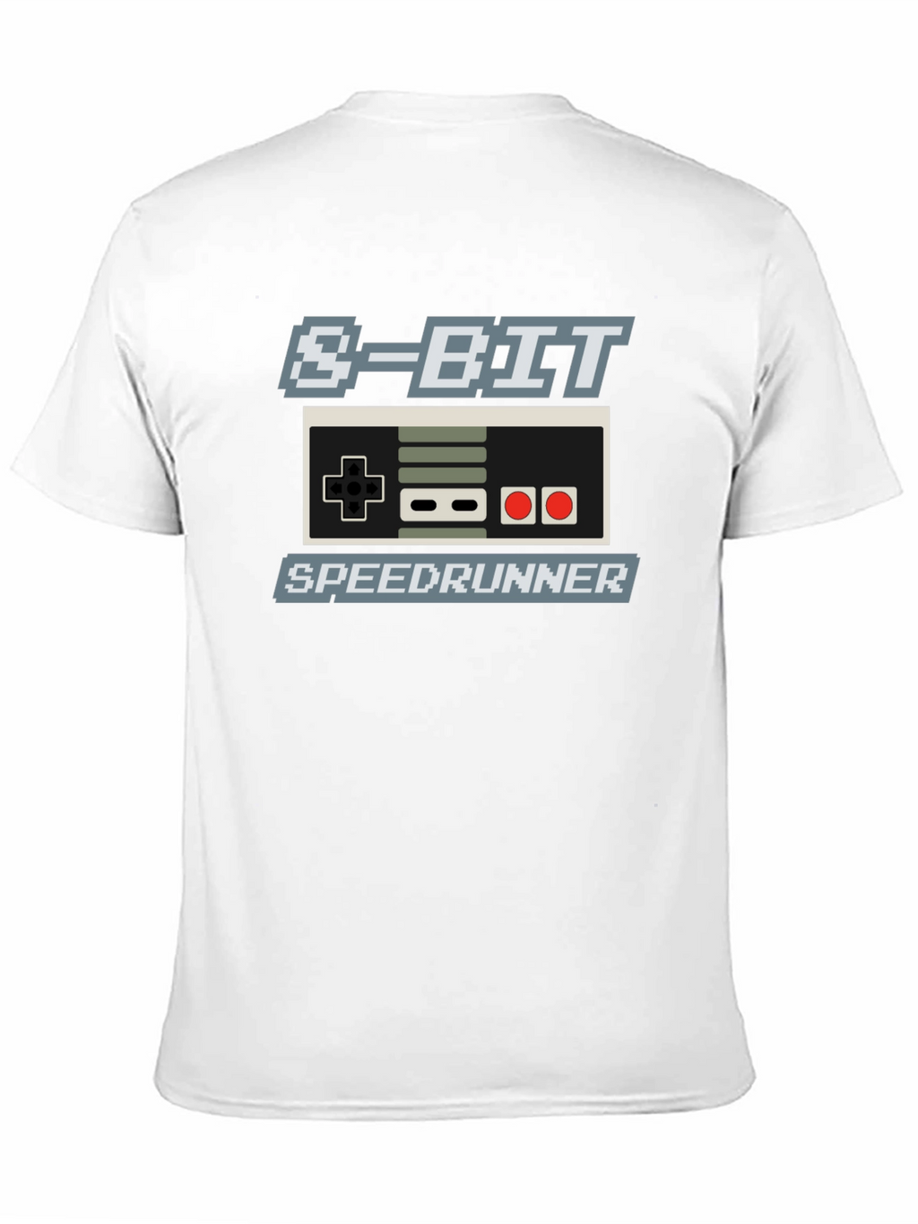 8-Bit Speedrunner T-Shirt - Retro Gaming Style