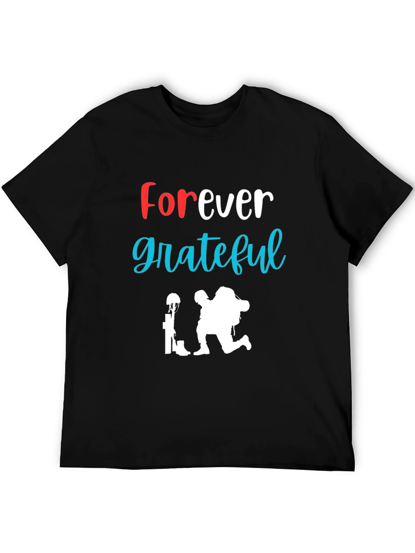 Forever Grateful Veteran Tribute T-Shirt
