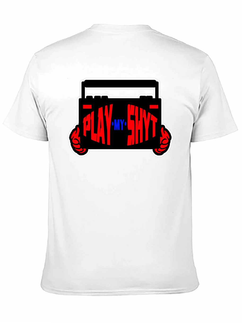 Play My Sh*t Black Graphic Tee