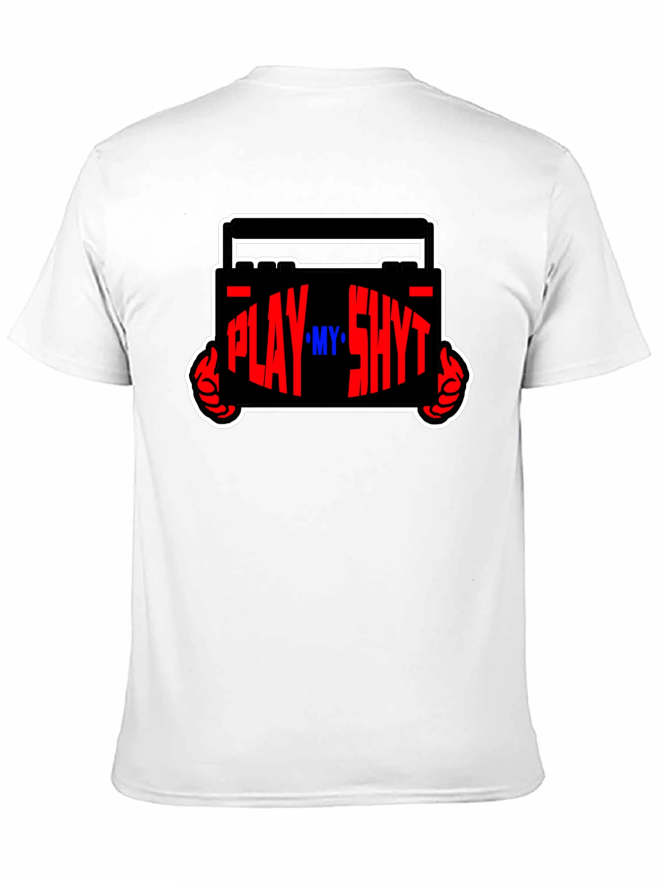 Play My Sh*t Black Graphic Tee