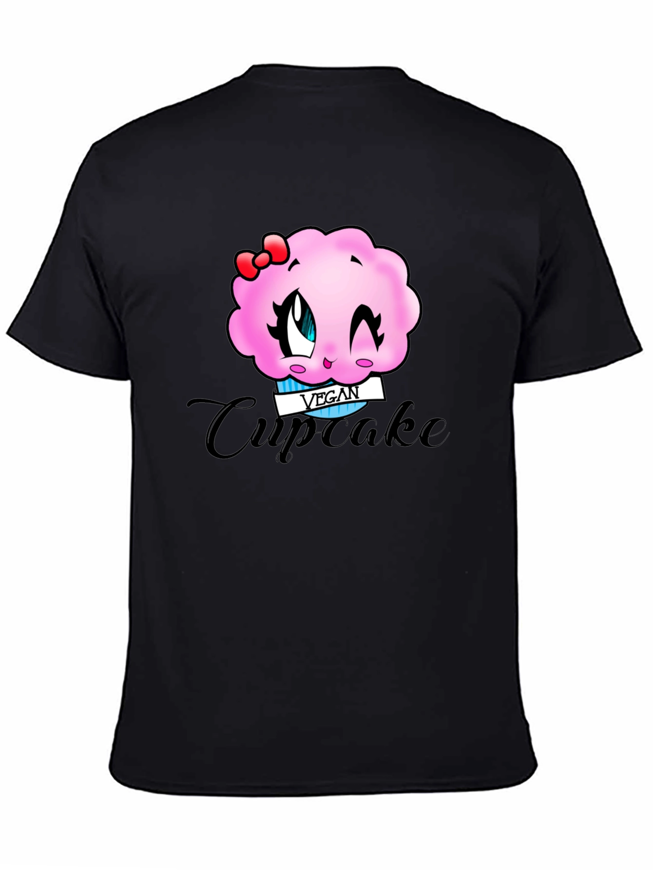 Vegan Cupcake T-Shirt - Cute Kawaii Style!