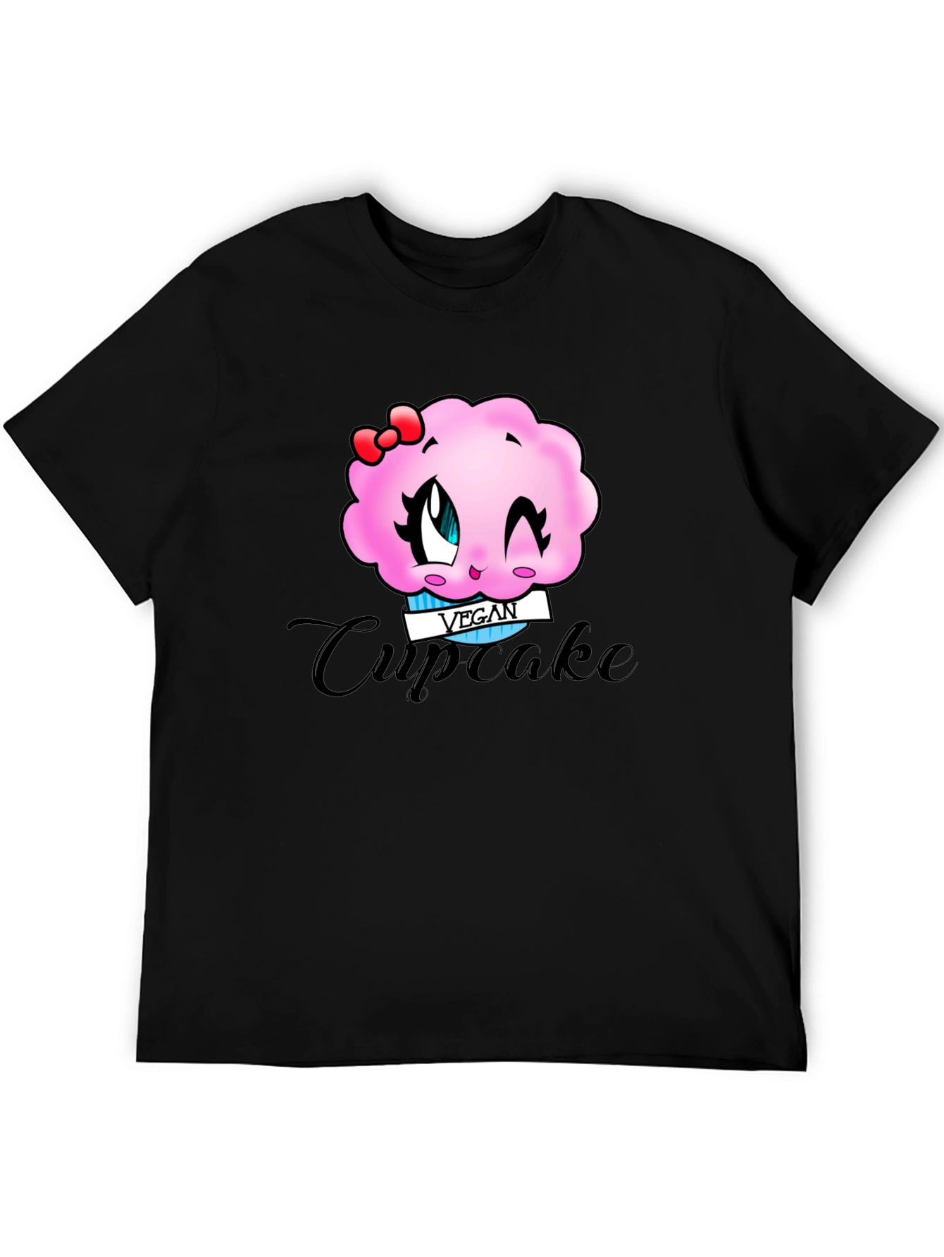 Vegan Cupcake T-Shirt - Cute Kawaii Style!