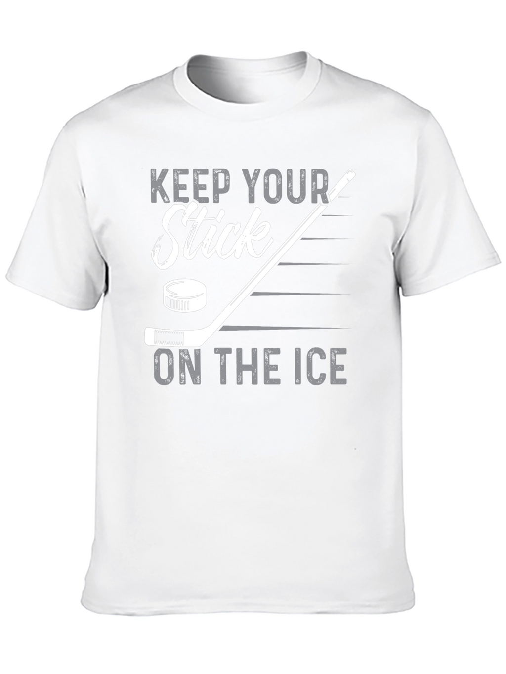 Keep Your Stick On The Ice Hockey T-Shirt