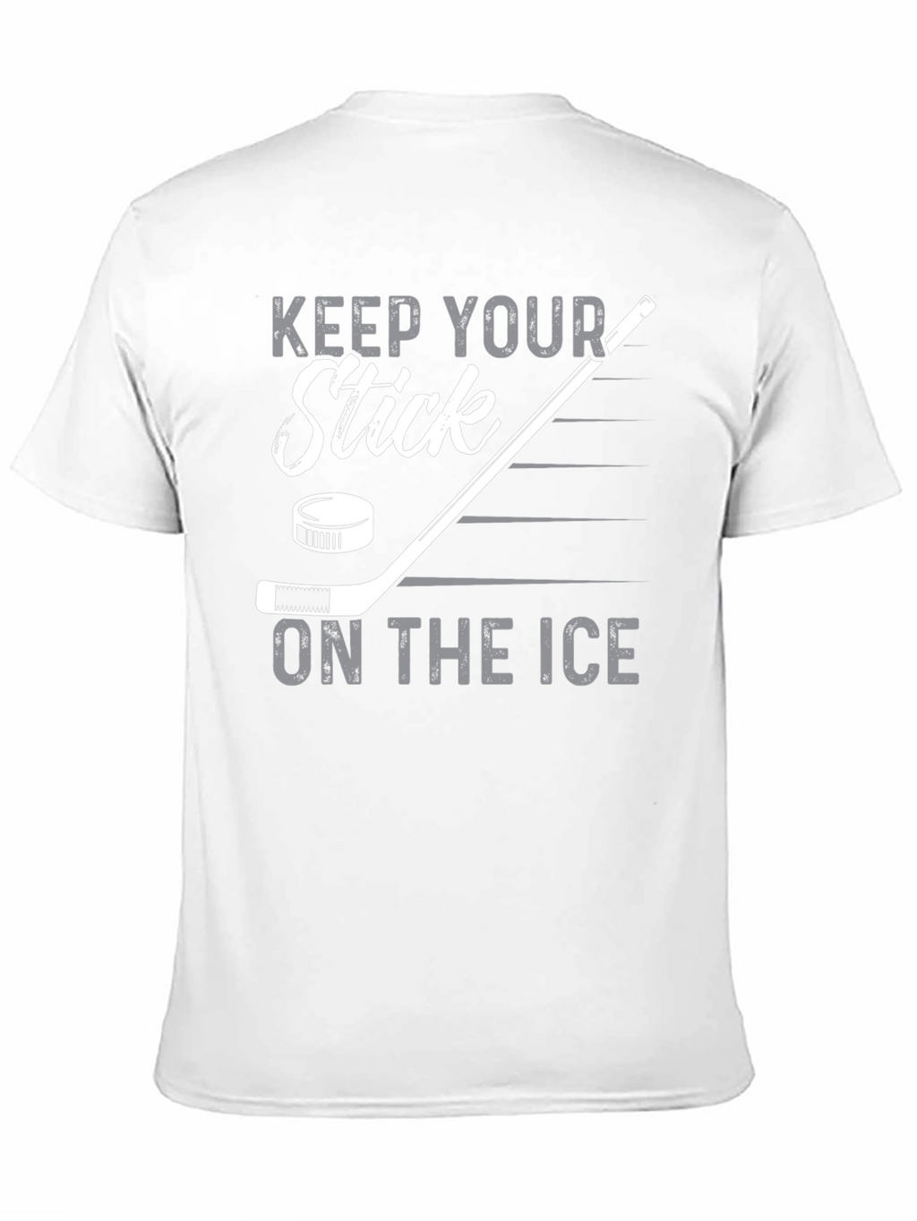 Keep Your Stick On The Ice Hockey T-Shirt