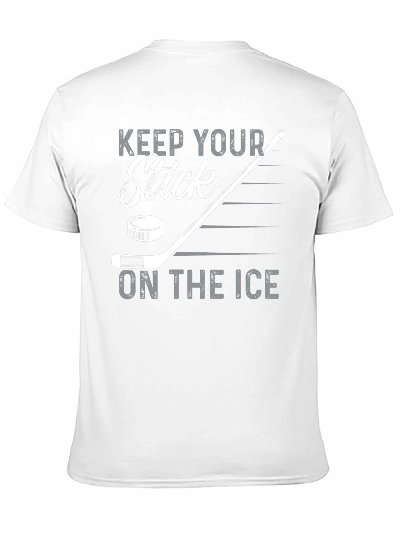 Keep Your Stick On The Ice Hockey T-Shirt