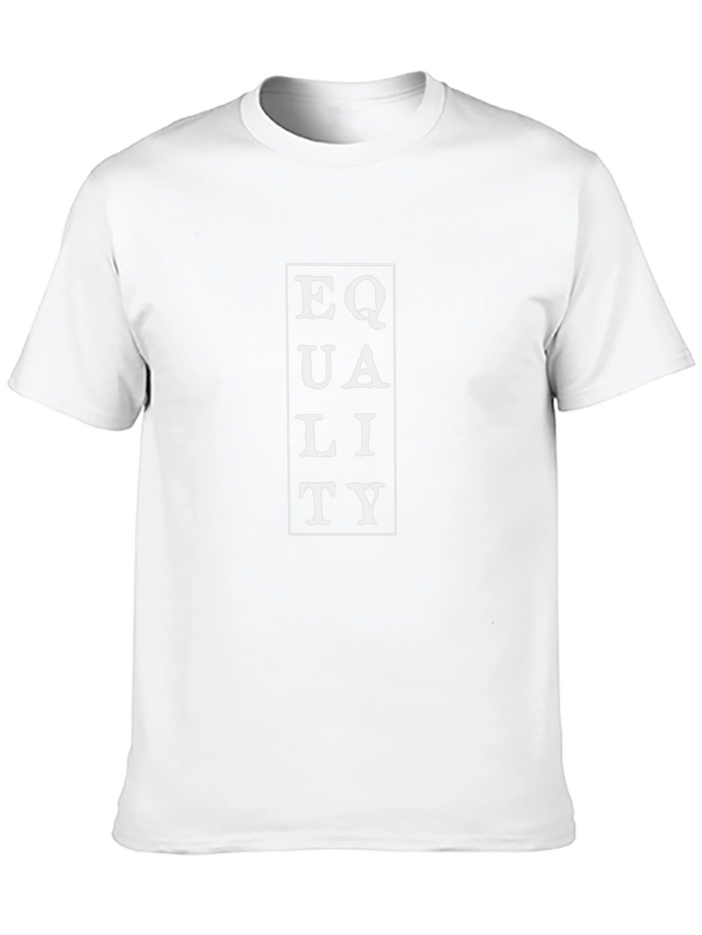 Equality Graphic Print T-Shirt - Black