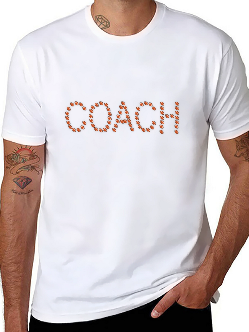 Football Coach Graphic T-Shirt