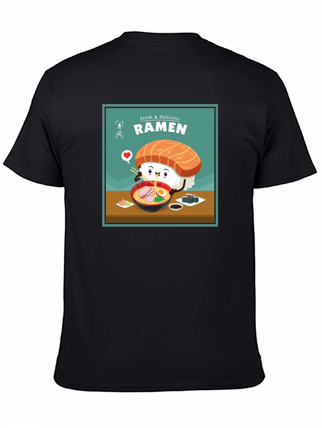Ramen Lover T-Shirt - Sushi Cartoon
